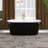 59 " L x 29.5 " W Freestanding and Mounting / Installation Required Soaking Acrylic Bathtub