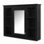 Armoire à pharmacie rectangulaire en panneau de fibres à densité moyenne 35 po avec miroir et 6 tablettes ouvertes-131527470