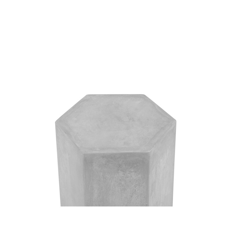 Mollie Handmade Planter, Gray, 26" H x 11" W x 11" D