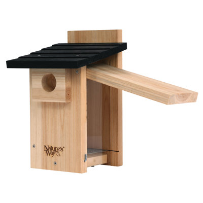 Nature's Way Nature's Way Cedar Bluebird Viewing House, Brown