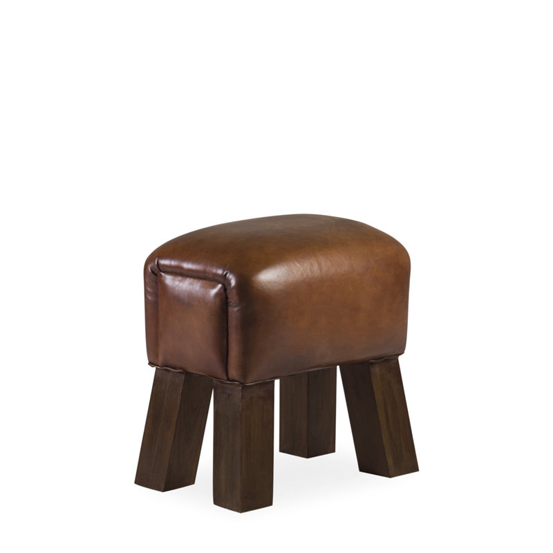 Nickolas Solid Wood Accent Stool