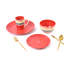 Waterside 24pc Rainbow Spinwash Dinner Set