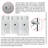 "Violete Belle" Frameless Free-Floating Reverse Printed Tempered Art Glass Panels Set