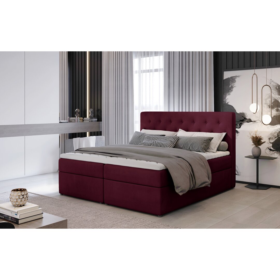 Boxspringbett Matthes mit Topper