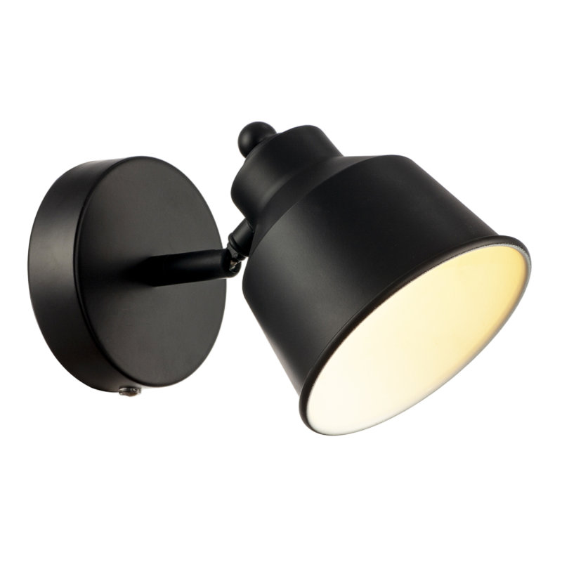 Wall Sconce, Matte Black