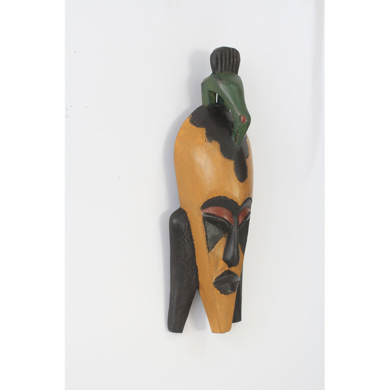 Handmade Boho People Wall Decor on Solid Wood
