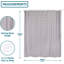 Kaybree 13 Piece Polyester Shower Curtain Set
