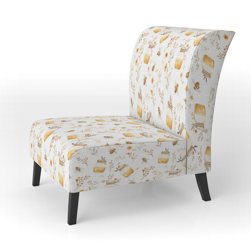 Fauteuil de chambre Country Farmhouse, Pantoufle sans accoudoirs