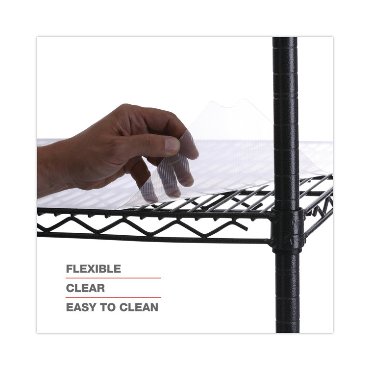 Regency Shelving 18 x 48 Clear PVC Shelf Liner