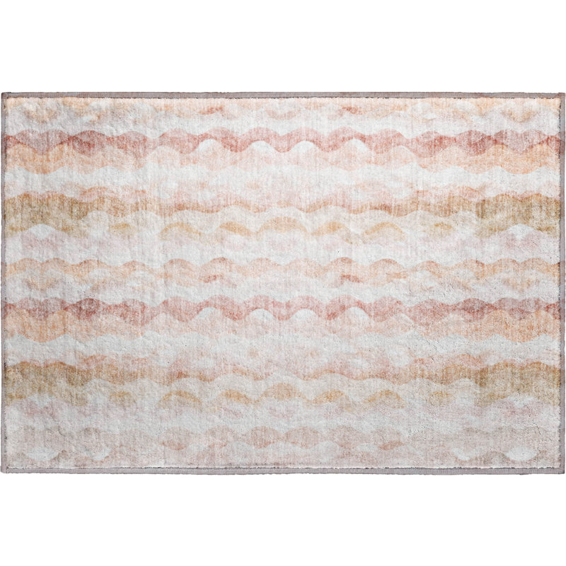 Premium Machine Washable Cerrito AMF195 Rug, Rectangle 1'8" x 2'6"