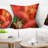 Red Magic Stormy Sky - Abstract Printed Pillow-30642525-30642529