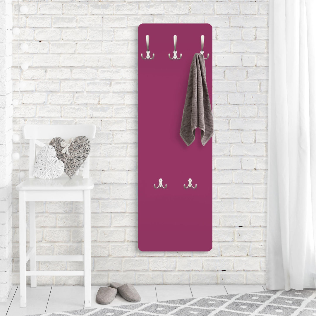 Orchid Wall Mounted Coat Rack