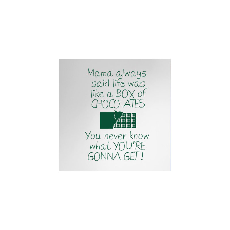Non-Wall Damaging Wall Decal, Dark Green
