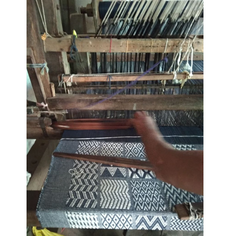 Hand Loomed 19" Cotton Placemat
