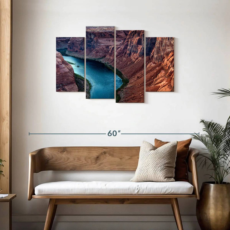 Rivière Alvord dans le Grand Canyon, H 27 po x l 43 po