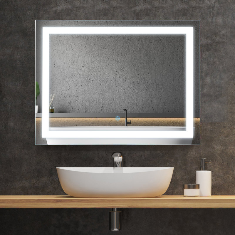 Butcher Rectangle Mirror, 23.5" H x 31.5" W
