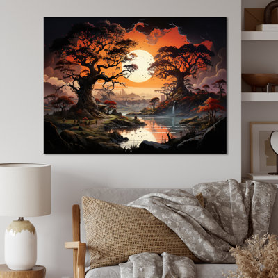 «African Baobab Tales I» sur toile