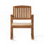 Chaise berçante d'extérieur en bois