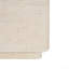 Table de bout d'extérieur Daphne MGO, fini travertin beige, ensemble de 1