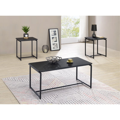 Ensemble de tables basses 3 pièces Raff