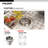 Houzer Club Series Undermount Small Bar/Prep Sink