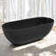 Baignoire de trempage autoportante en résine 69 po x 29,5 po-663722100