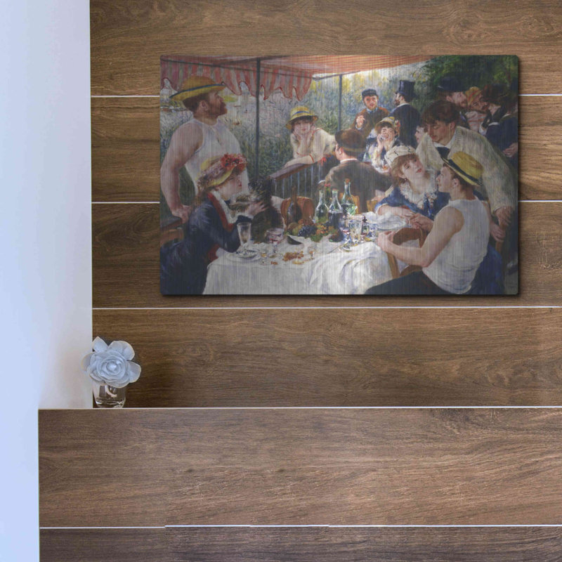 «Luncheon Of The Boating Party» par MASTERS, H 12 po x l 16 po