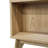 Corrigan Studio Stylish Mamtha 2 Drawer Oak Wooden Coffee Table with Storage for Living Room Table