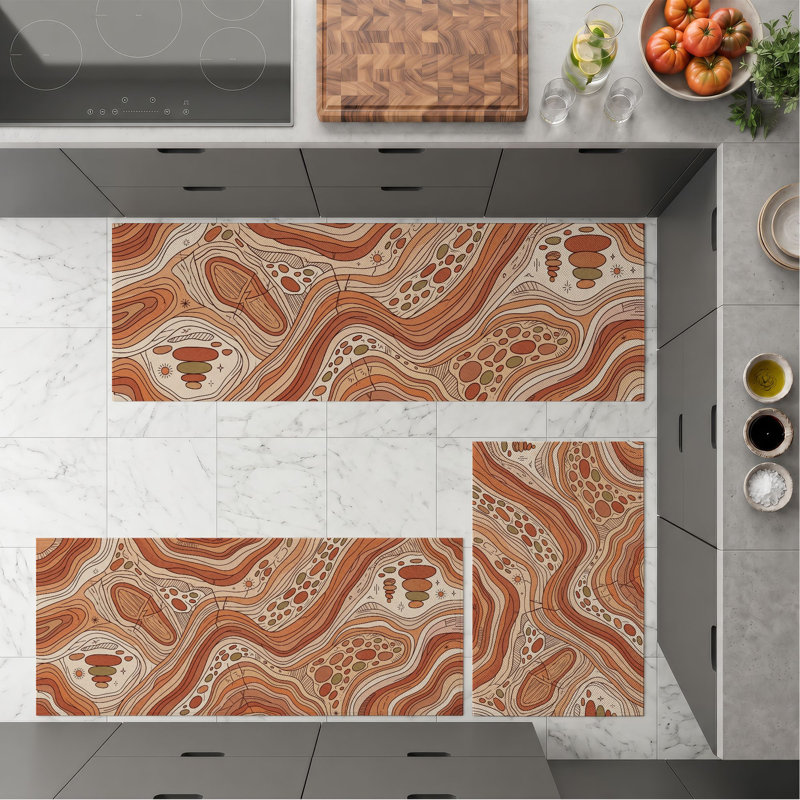Tapis de cuisine Wavy