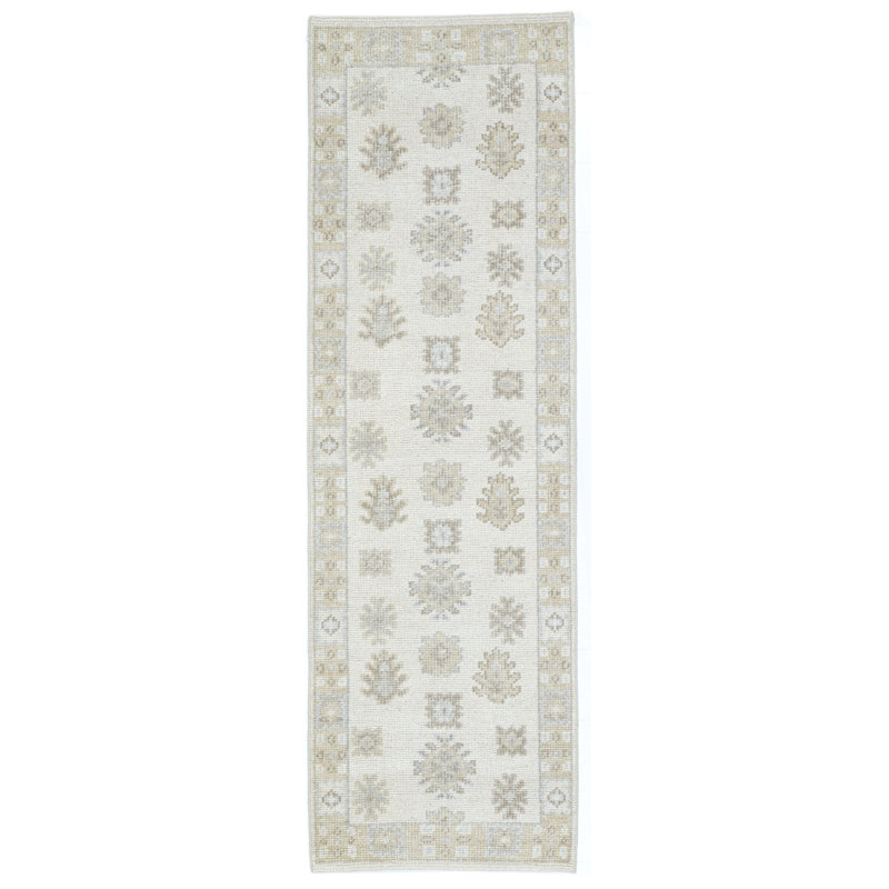 Ciro Hand Knotted Abstract Indoor Rug, Runner 2'6" x 8'