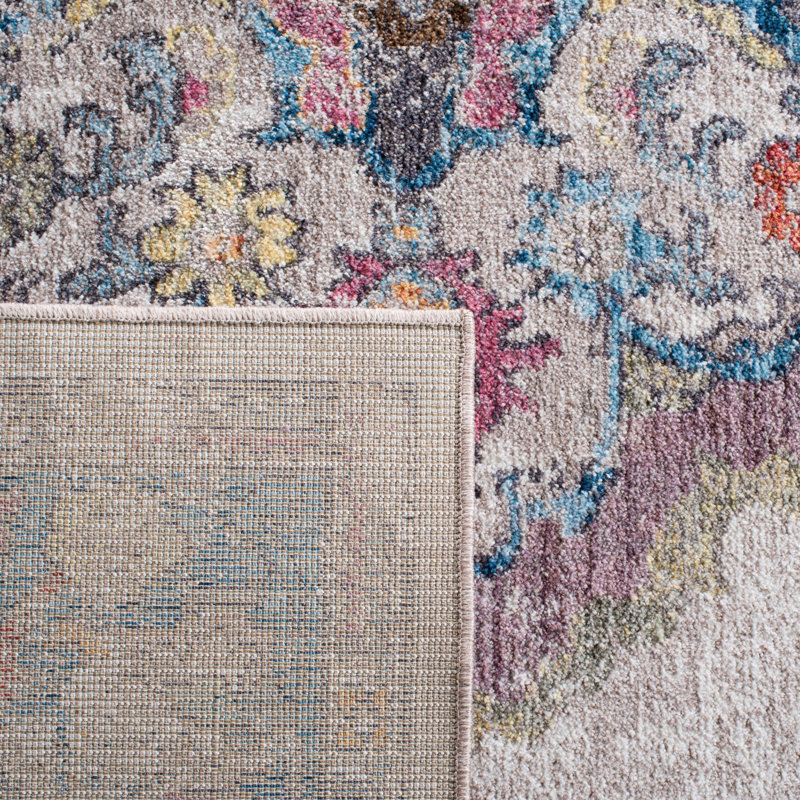 Fitzhugh Performance Oriental Rug, Square 7'