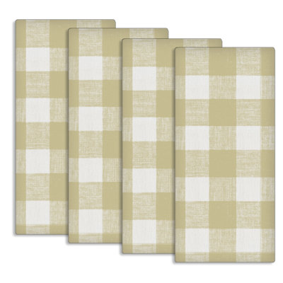 Cotton Plaid Tea Towel Kitchen Towel