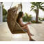 Hive Hanging Chair Hammock Cane-line Soft Rope Base with Cane-line AirTouch Seat/Back Cushion-987311647