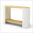 Nightstand With 2-Layer Storage Shelves