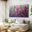 «Hollyhocks Inspired By Pollock» sur-189076565