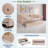Cozy Daybed With Trundle, Usb Port And Adorable Wave Shaped-1490625252