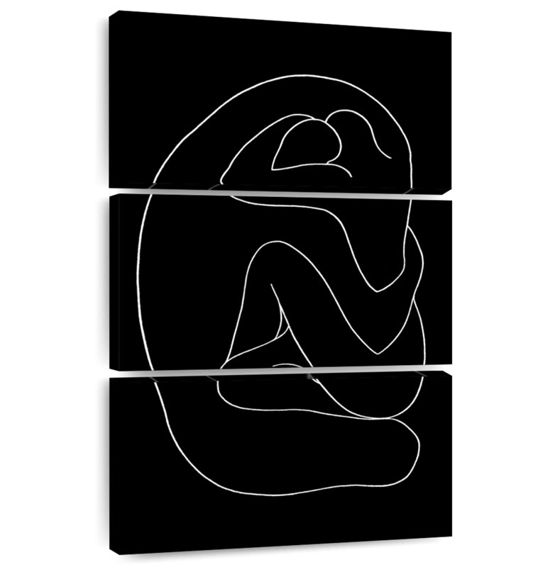 Leisha Inseparables, 57" H x 36" W