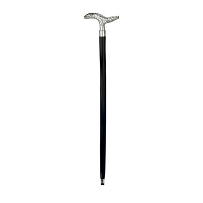 Gliding Gator Solid Hardwood Walking Stick