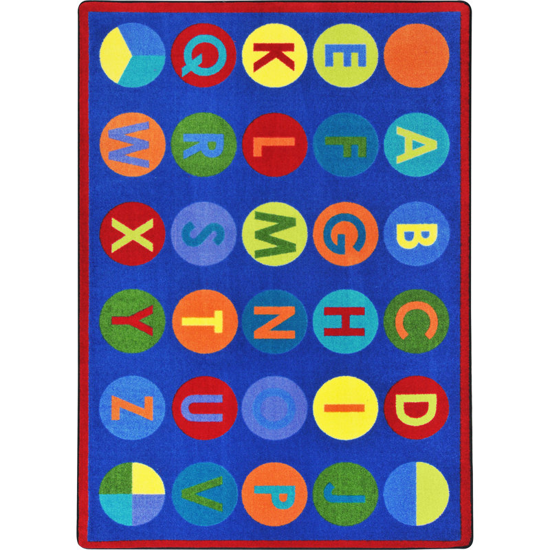 Alpha-Dots by Joy Carpets Area Rug, Rectangle 7'8" x 10'9"