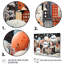 «Orange Bubble Winter Village Art Deco», art mural ville art déco-1418443744-1418443756