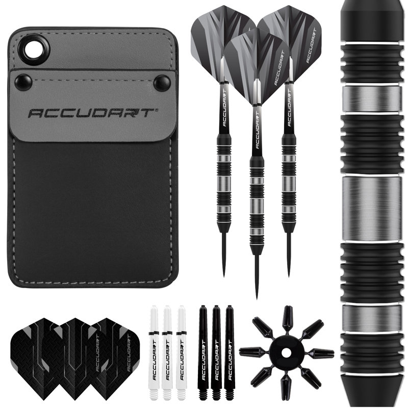 Jeu de fléchettes Accudart Soft Tip 4.0, Gris