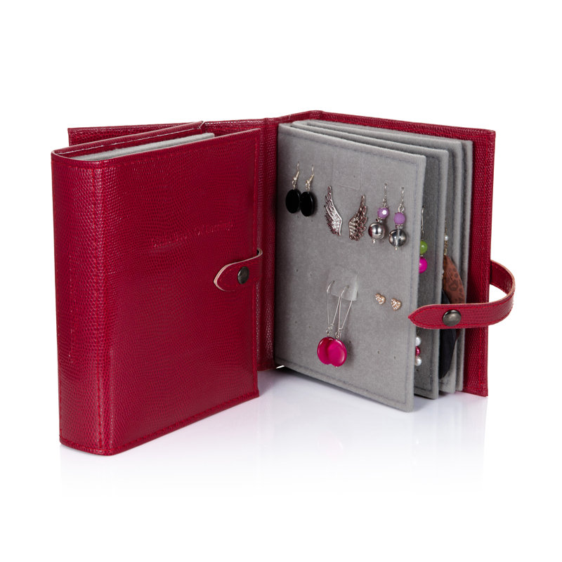 Jewellery Box, Dark Red