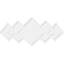 Médaillon de plafond contemporain en PVC de qualité architecturale 38 po x l 25 3/8 po x H 11 3/4 po x P 1 po-36077909