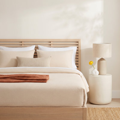 Felix Cotton Waffle Duvet Set