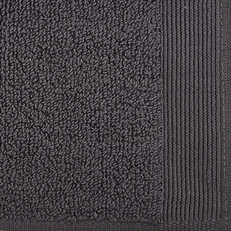 Hardee 4 Piece 100% Cotton Hand Towel Set, Gray