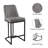 Irvona Upholstered Counter Stool with Metal Frame-1534151231