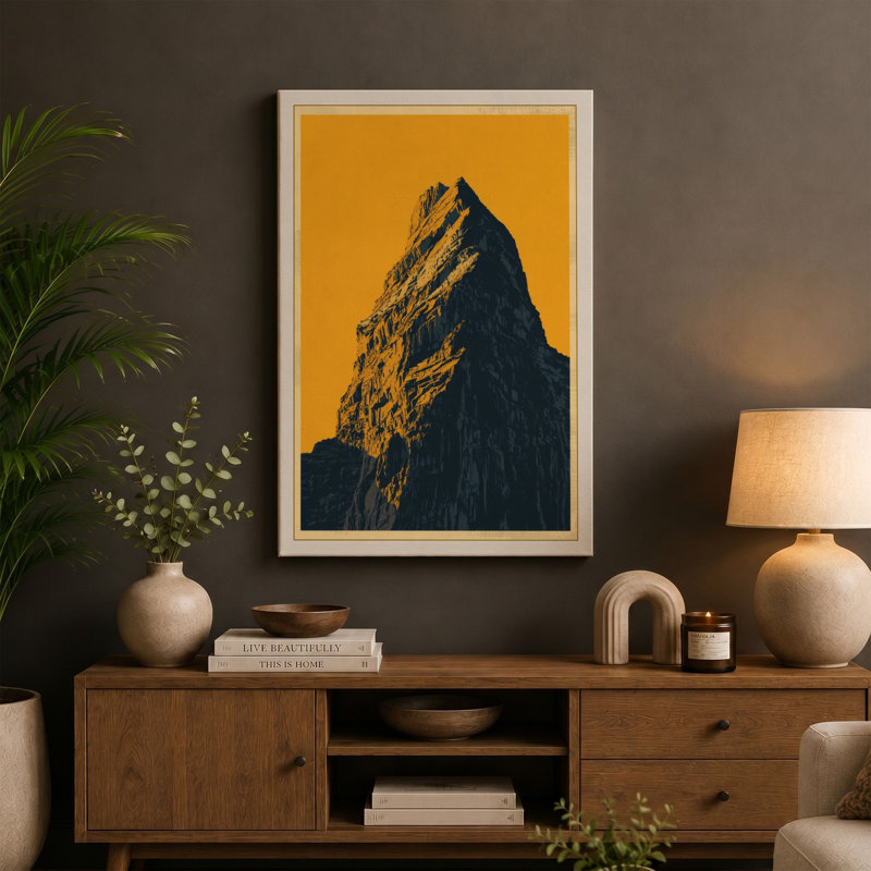 Print, 30x20 - 76.2 x 50.8 cm, Ochre Border