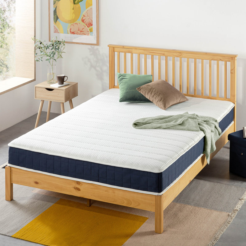 Green Tea Memory Foam Pocket Spring Mattress, King, 8"