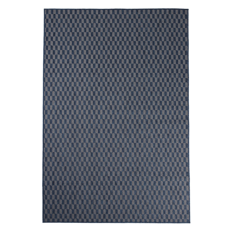 Lauryn Geometric Indoor / Outdoor Rug, Rectangle 7'10" x 10'