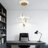 4-light Led Dimmable Cluster Pendant